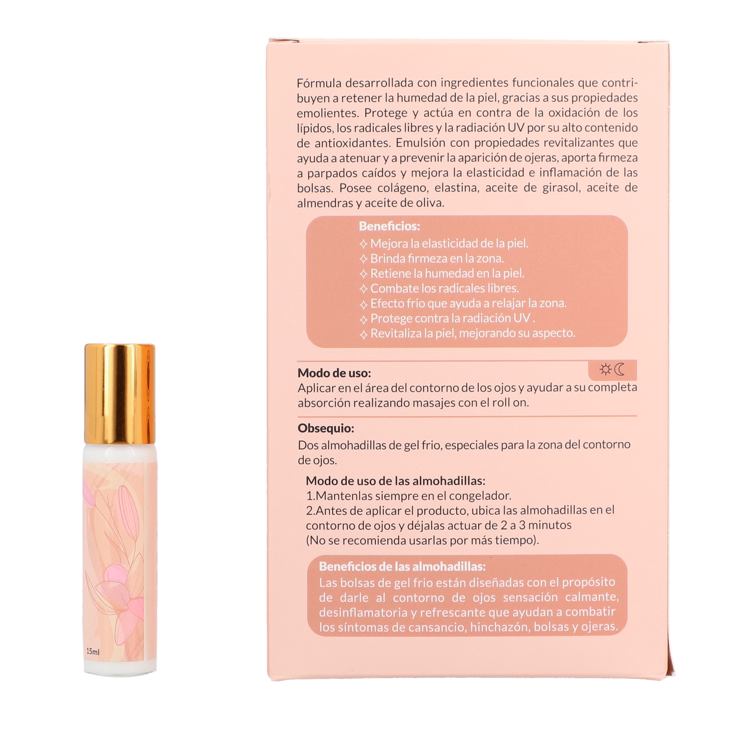 Contorno de ojos / Con elastina y colágeno